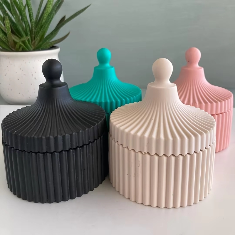 1 Set Silicone Candle Jar Mold - Candle Making Set avaliação e preço