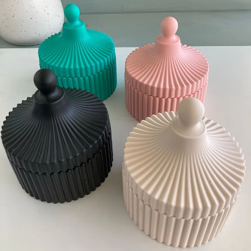 1 Set Silicone Candle Jar Mold - Candle Making Set avaliação e preço