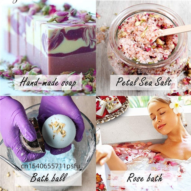 Premium Natural Pink Rose Drie - Candle Making And Perfume avaliação e preço