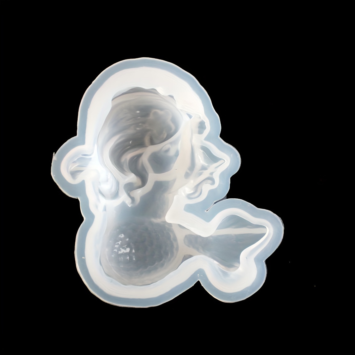Cute Cartoon Mermaid Silicone  - Candle Making Design avaliação e preço