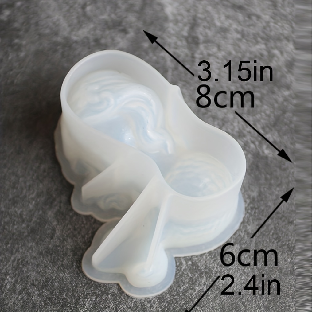 Cute Cartoon Mermaid Silicone  - Candle Making Design avaliação e preço