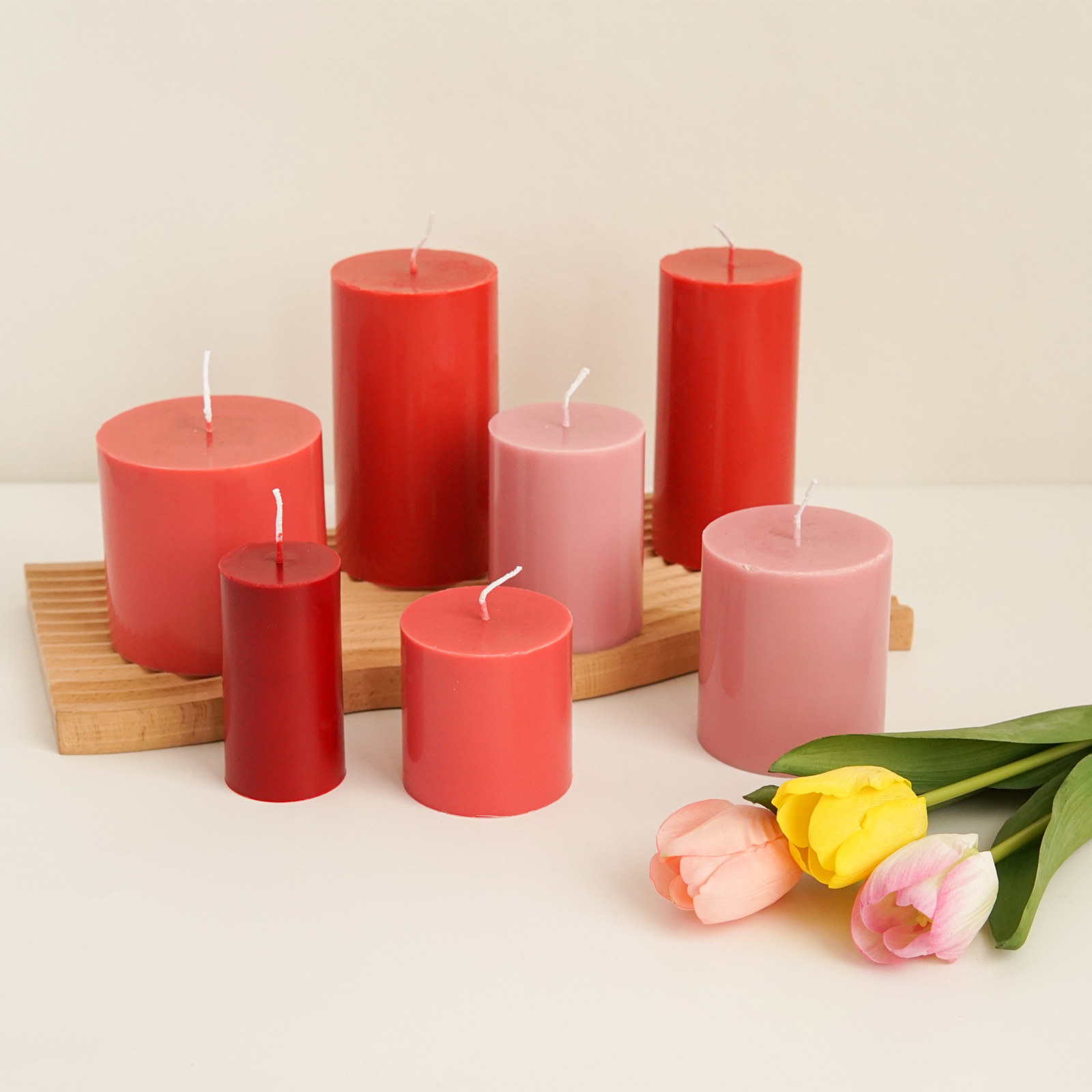Various 3D Cylindrical Candle  - Candle Making Diy Kit avaliação e preço