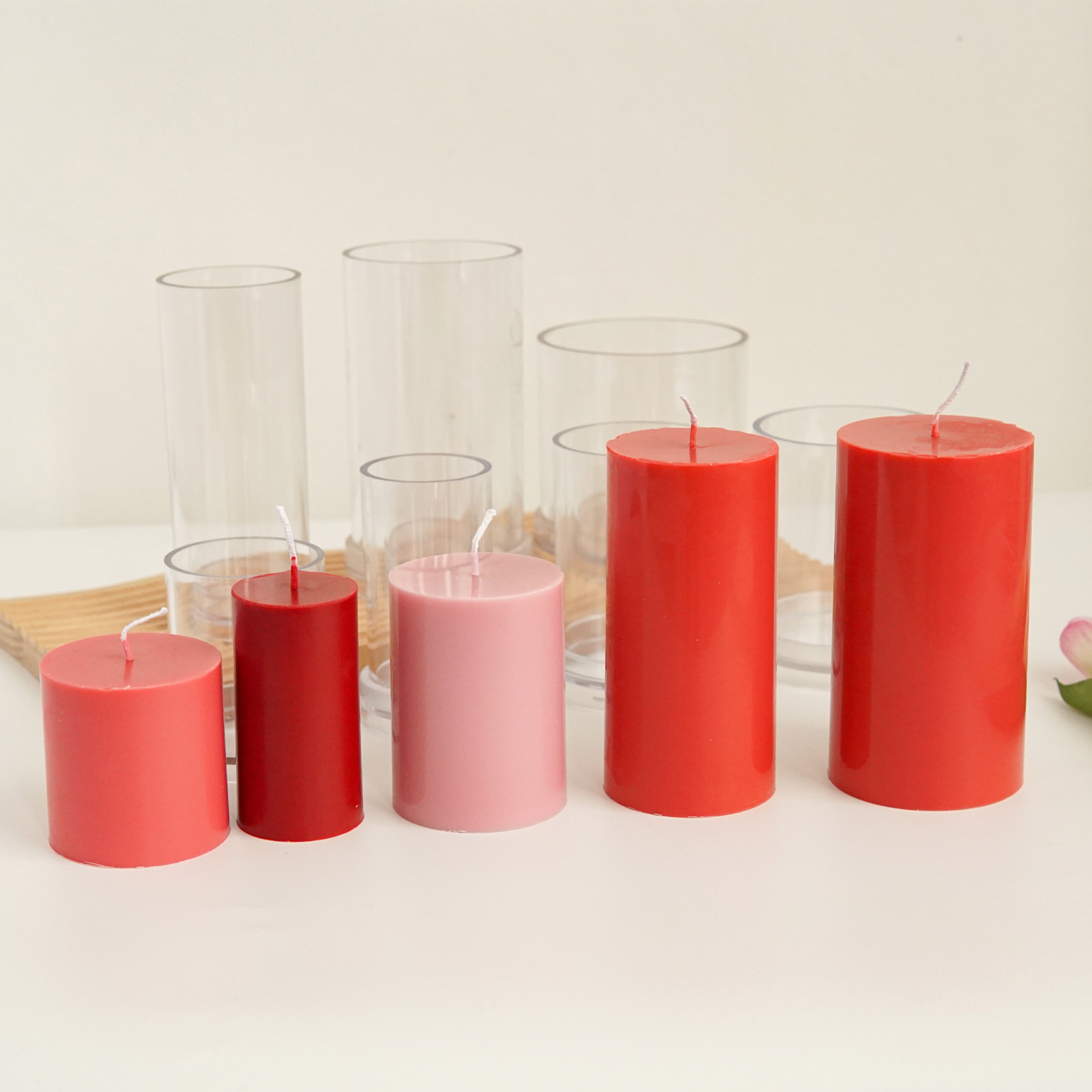 Various 3D Cylindrical Candle  - Candle Making Diy Kit avaliação e preço