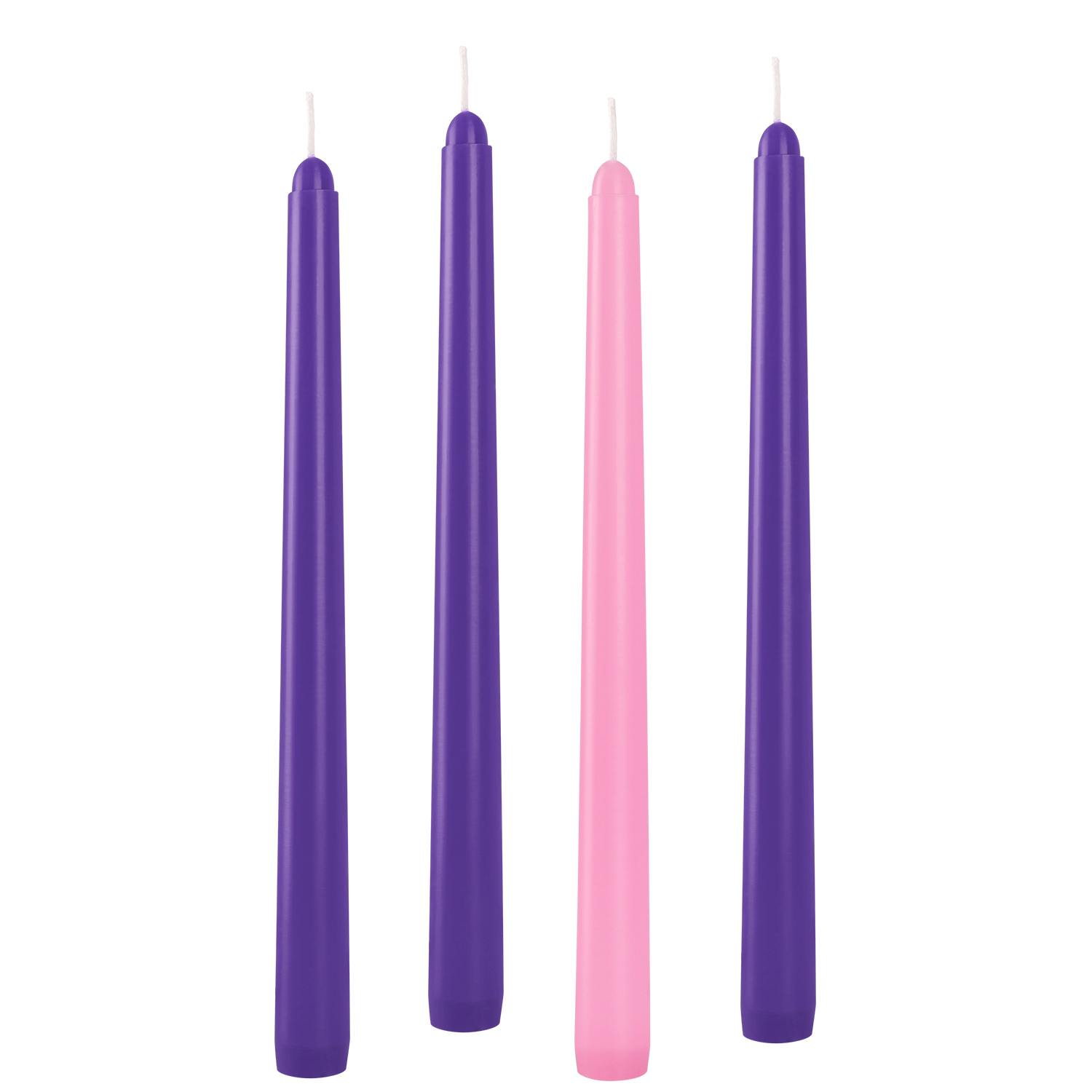 4 Pieces 10inch a Three Purple - Candle Making Place avaliação e preço