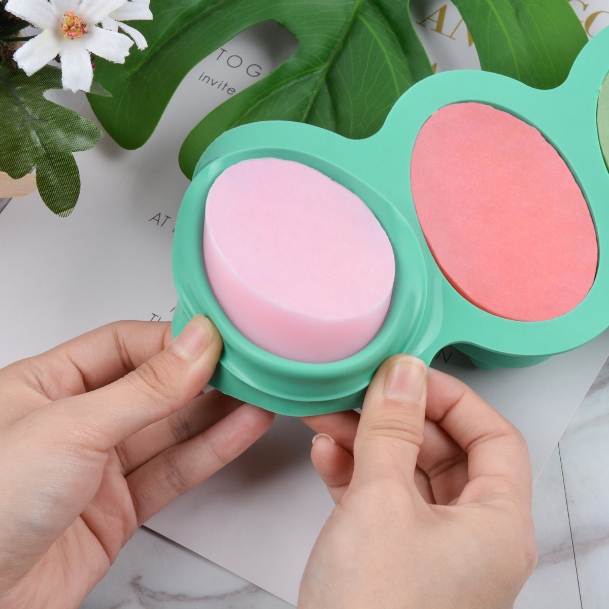 4 Hole Oval Massage Soap Silic - Candle Making Kits avaliação e preço