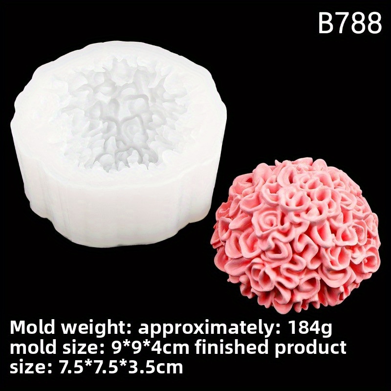 A marigold silicone mold diy c - Candle Making Design avaliação e preço