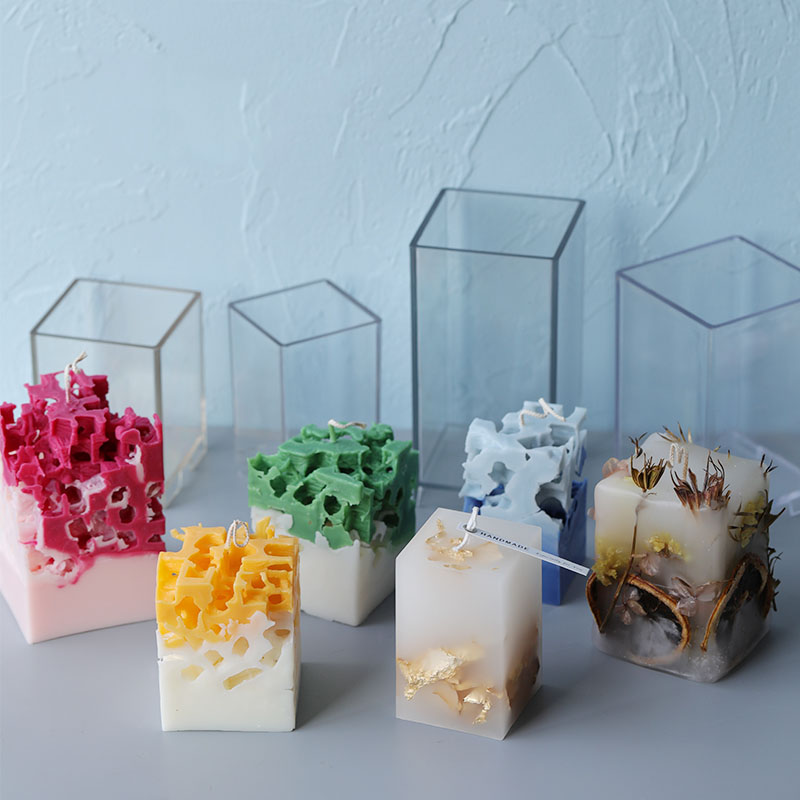 3D Square Rectangle Column Can - Candle Making Diy Kit avaliação e preço