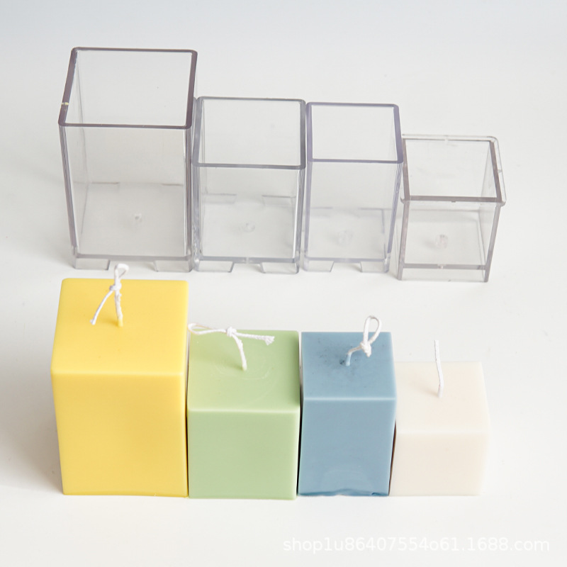3D Square Rectangle Column Can - Candle Making Diy Kit avaliação e preço