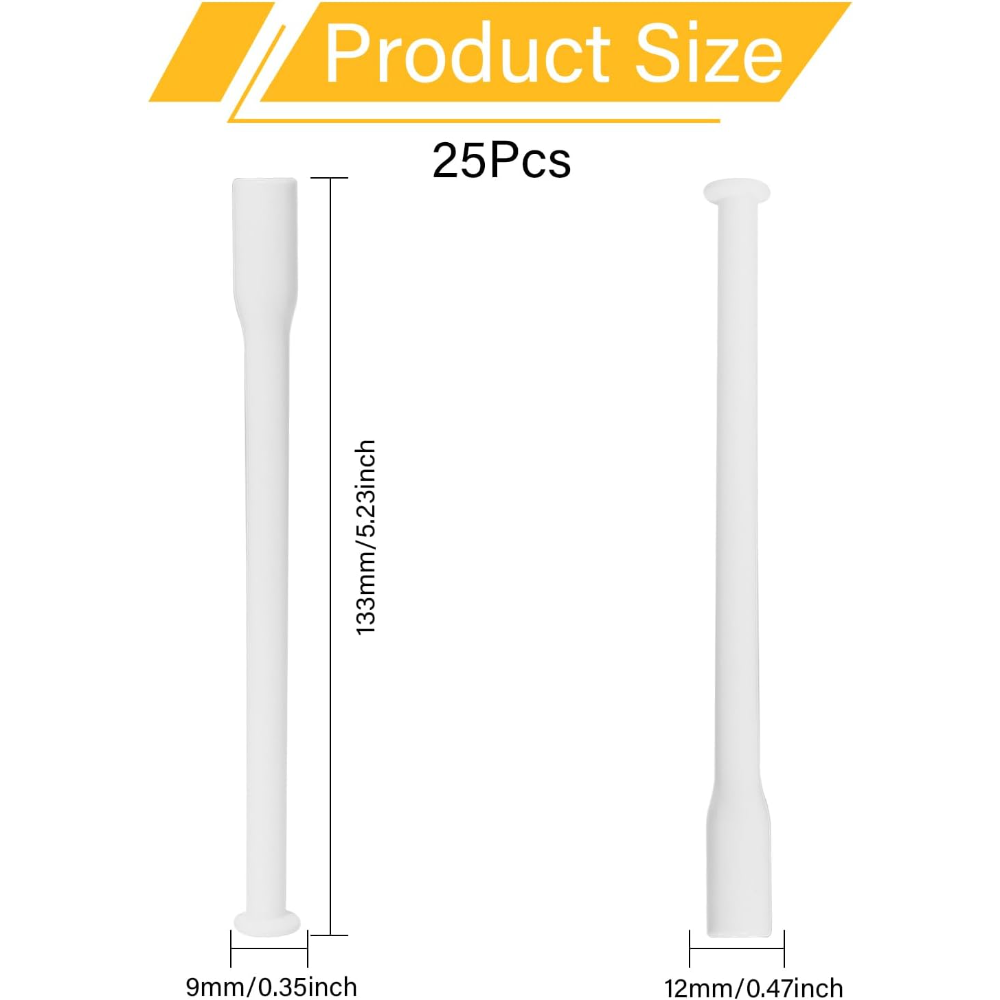 24Pcs Candle Wick Placing Tube - Candle Making Place avaliação e preço