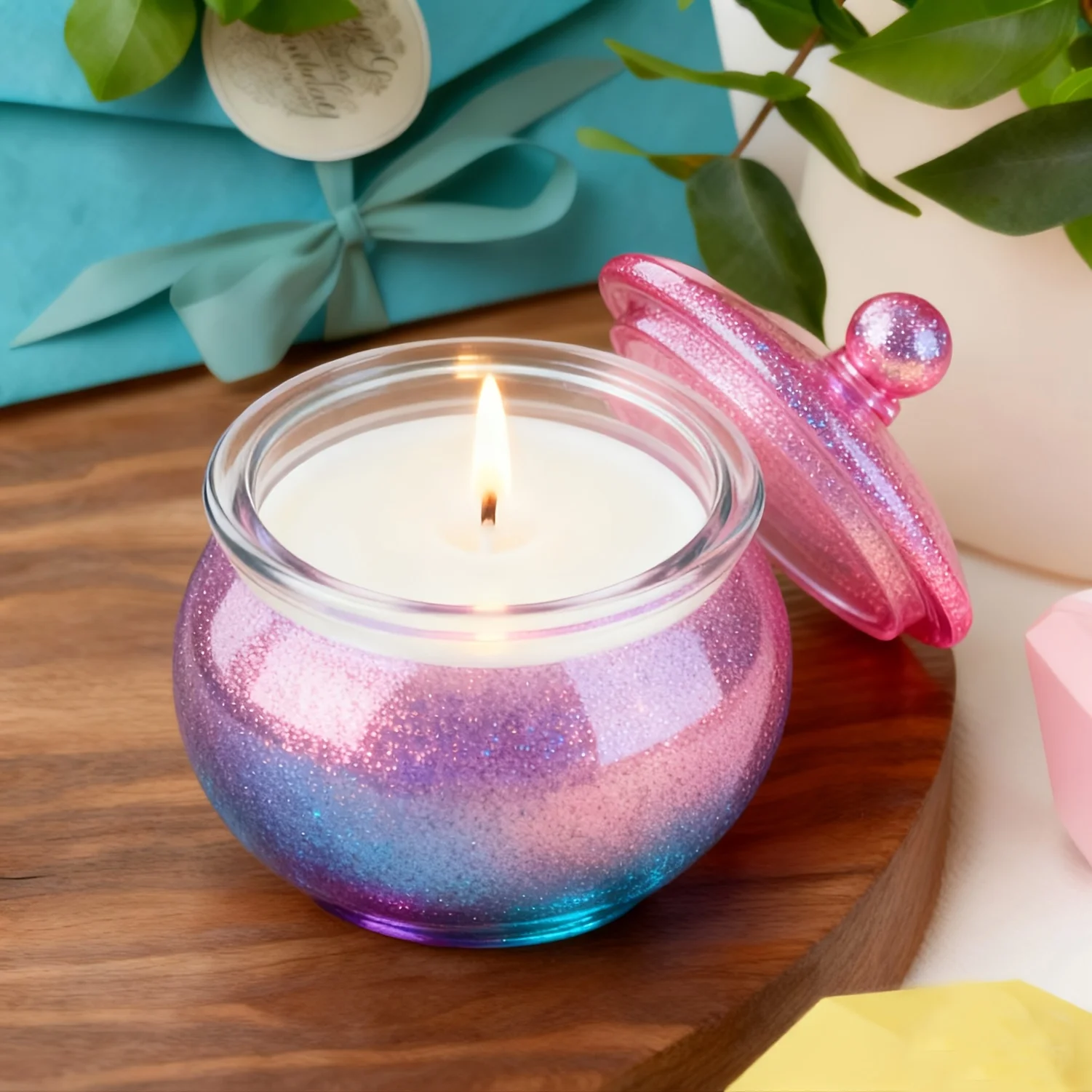 1 set of round resin can molds - Candle Making Design avaliação e preço