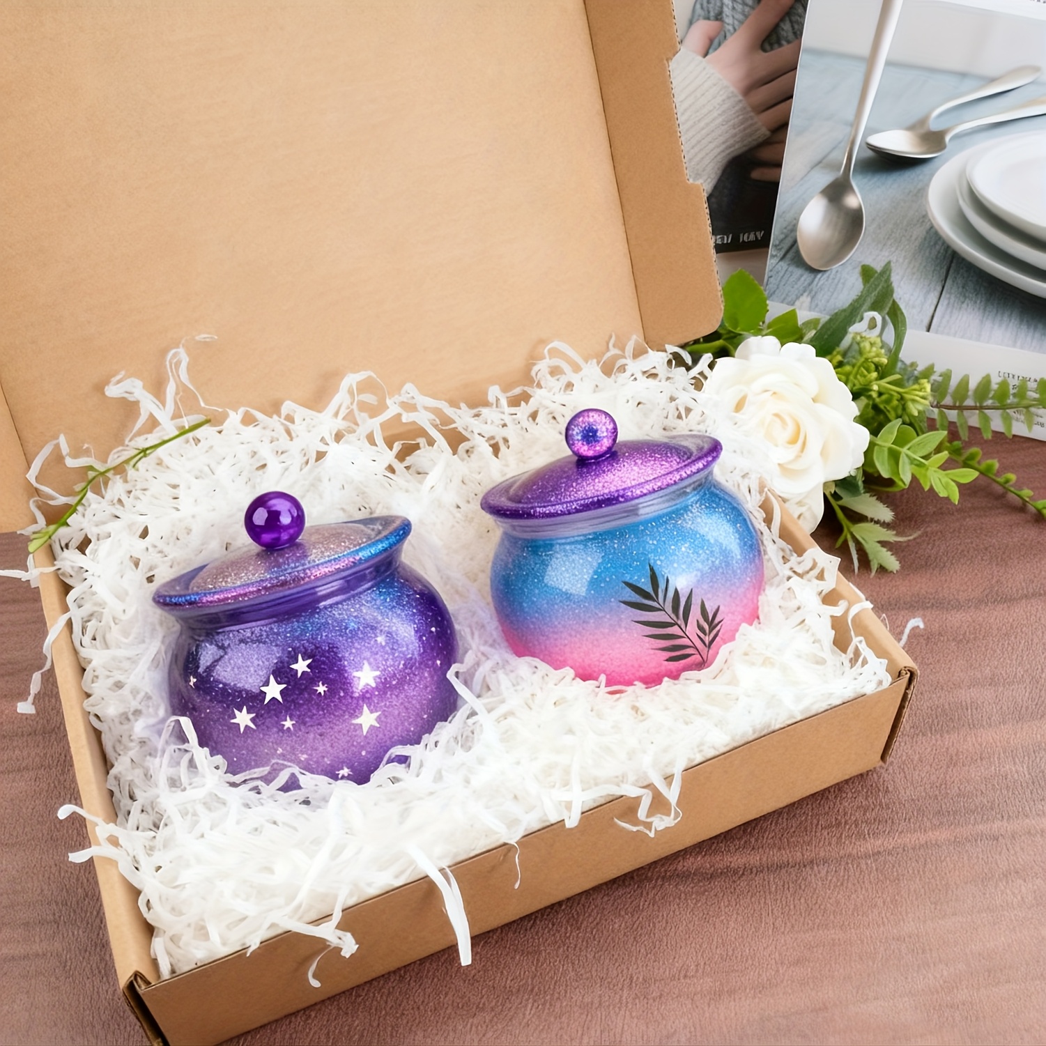 1 set of round resin can molds - Candle Making Design avaliação e preço