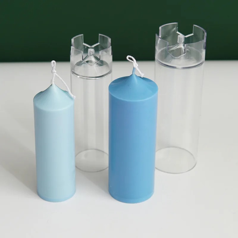 3D Spire Cylinder Candle Mold  - Candle Making Diy Kit avaliação e preço