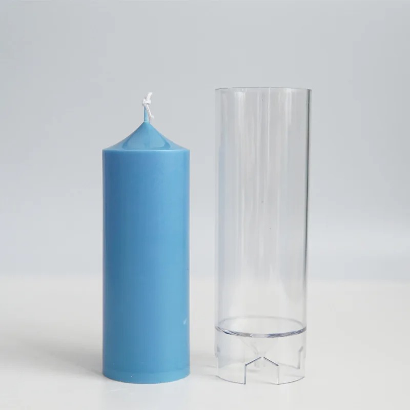 3D Spire Cylinder Candle Mold  - Candle Making Diy Kit avaliação e preço