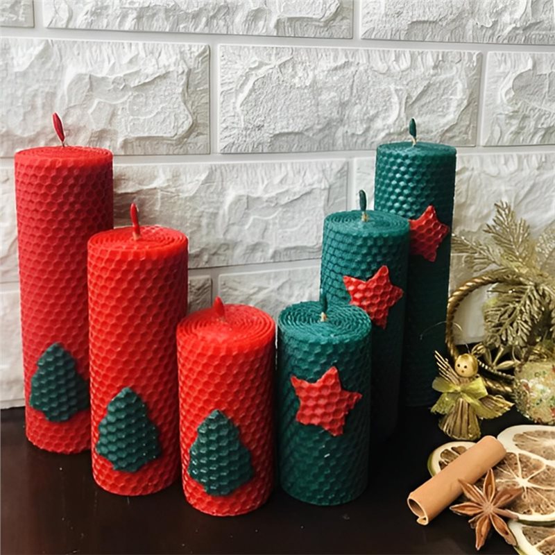 24Pcs 8x8 Inch Beeswax Sheets  - Candle Making Kit Beeswax avaliação e preço