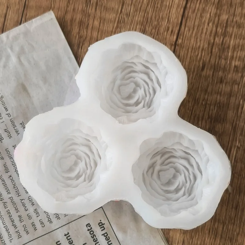Peony Flower Candle Silicone M - Candle Making Design avaliação e preço