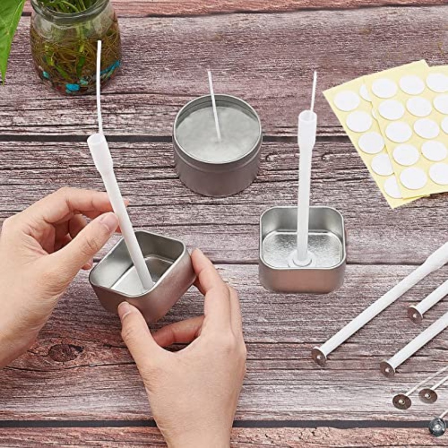 15 Pcs Candle Wick Placing Tub - Candle Making Place avaliação e preço